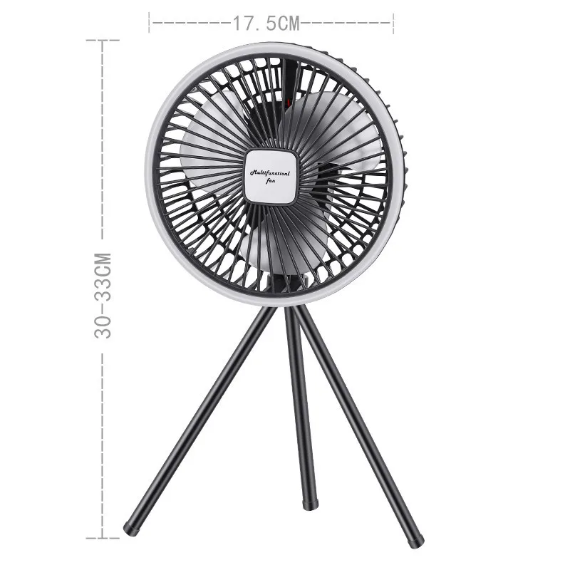 IRALAN Modern Fan light Portable And Adjustable Wireless USB Electric Fan Dual Mode Use For Home Office Travel Outdoor Camping image 6