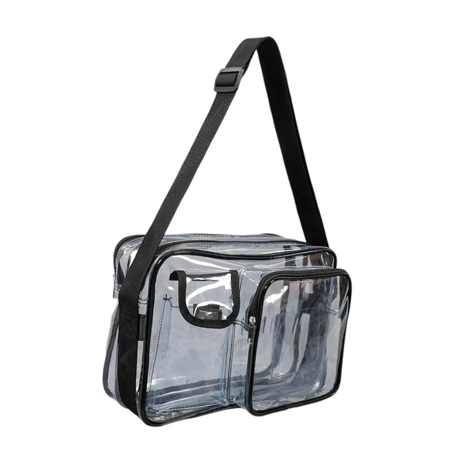 Engineer Bag Dustproof 13.8 inch Simple PVC Anti Static Clear Tool Bag for Workshop Work Garage Camping Outdoor
