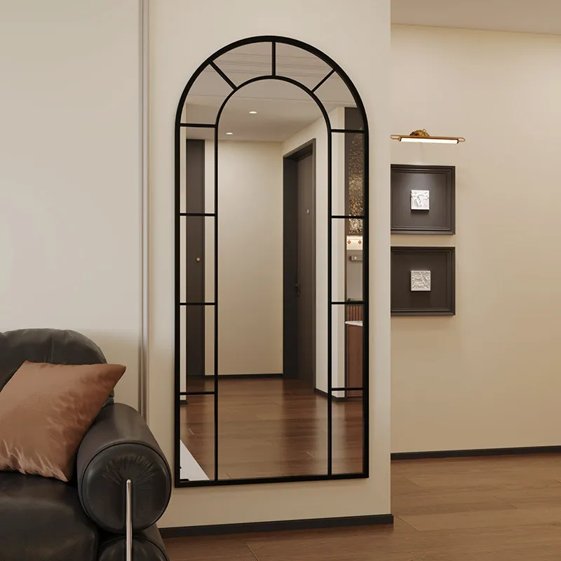 Nordic Living Room Mirror Modern Decoration Vanity Girls Aesthetic Luxury Mirror Funky Makeup Spiegel Wand Home Decorations