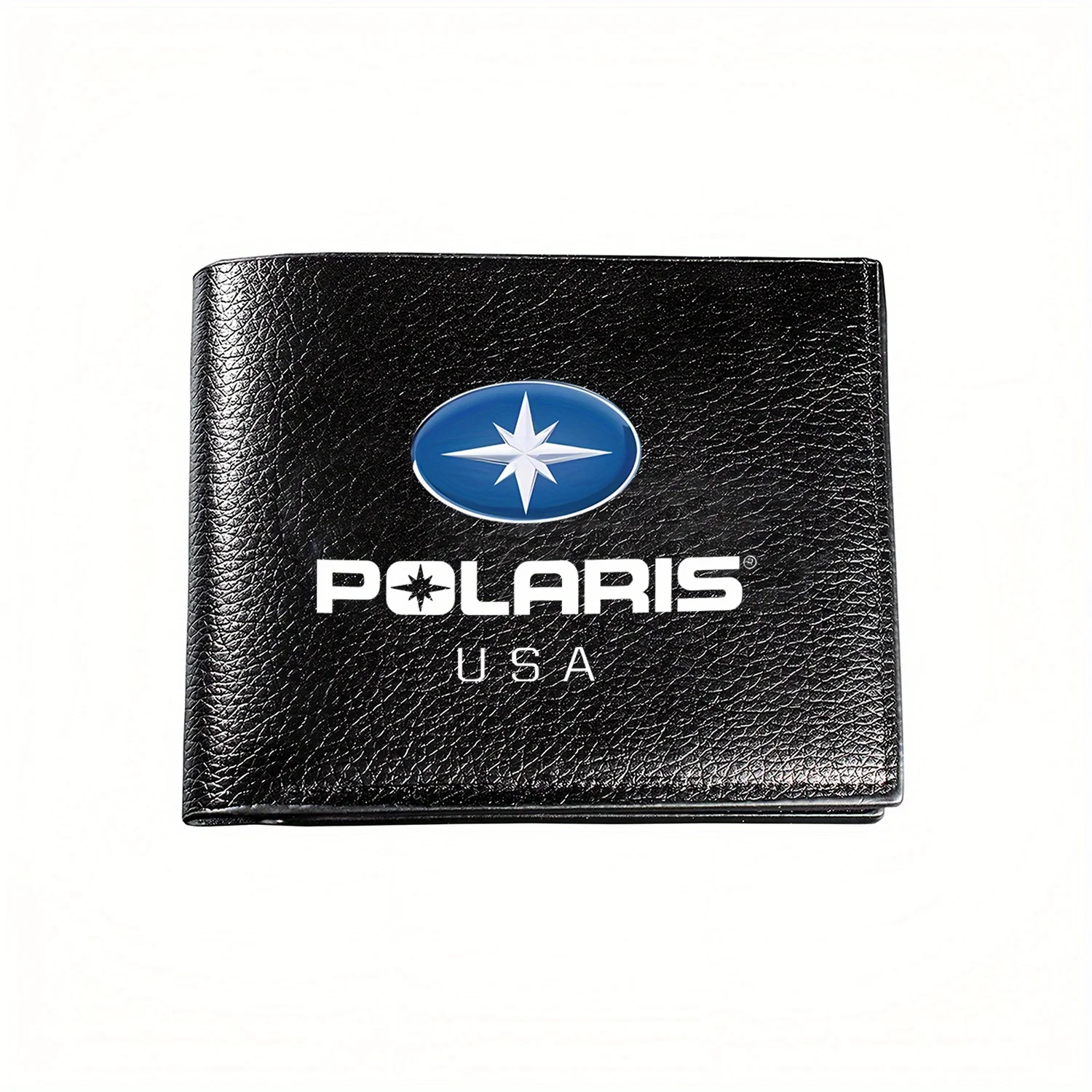 

Polaris USA Logo: Business Mens Casual Elegant Simple Practical Quality Wallet Stylish Printing Graphic Creative Christmas Gift