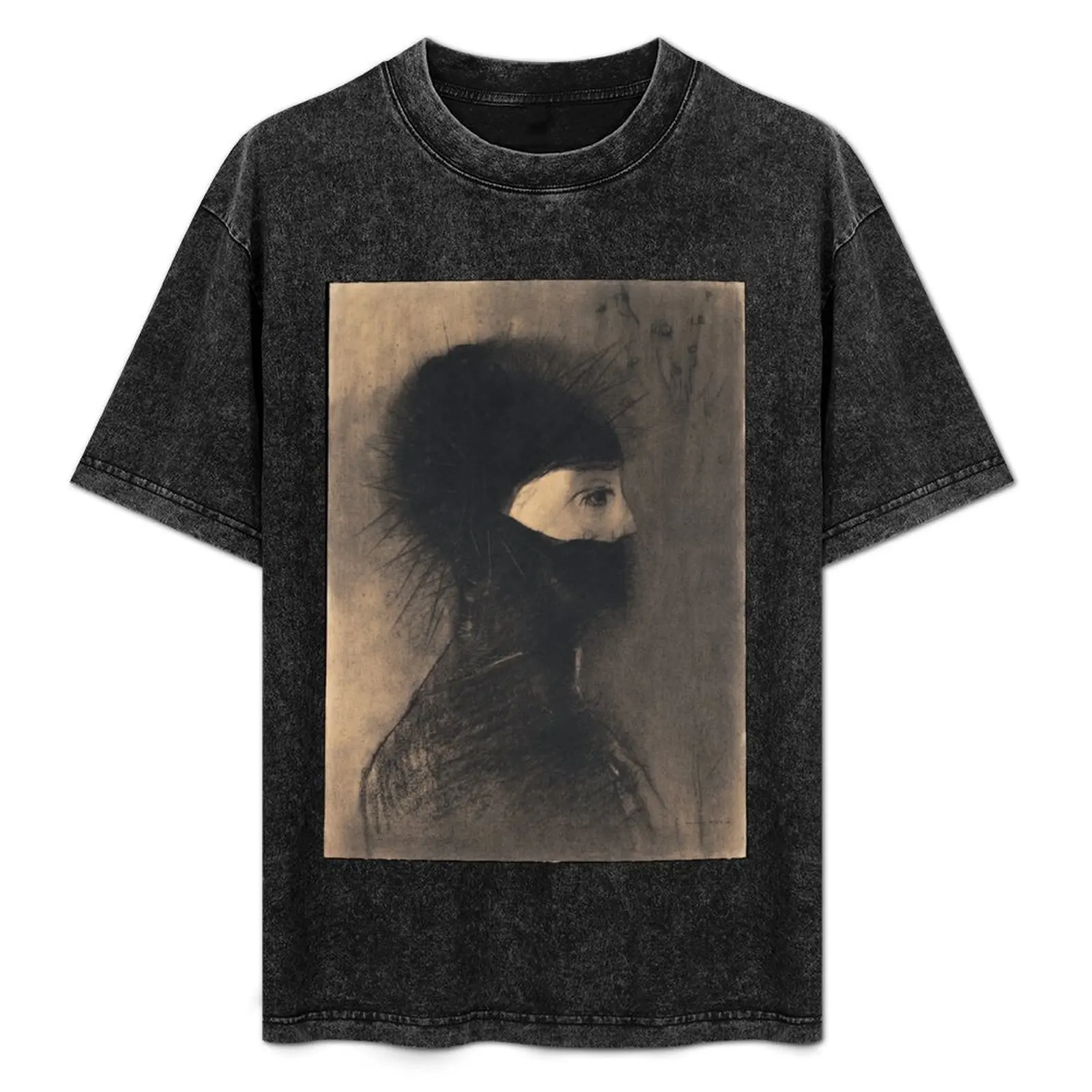 

HD Armor, by Odilon Redon (1891) High Definition T-Shirt blacks vintage clothes korean fashion black t-shirts for men