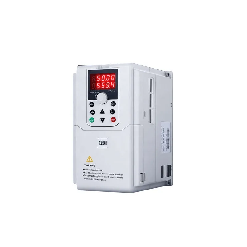 3-Phase 380V Single-Phase 220V Inverter VFD Speed Controller 37kw Rated Power Motor Water Pump Variable Frequency Drivers