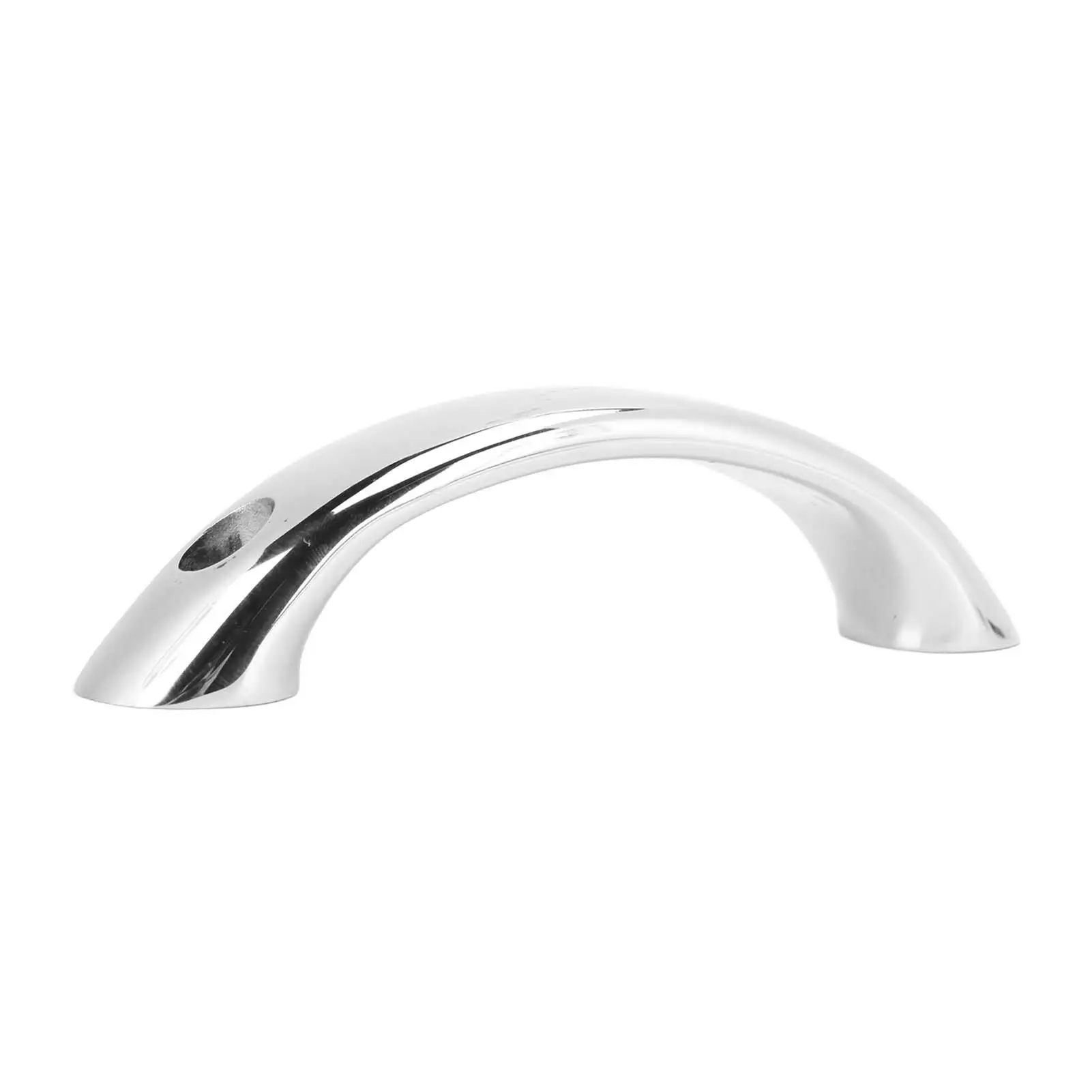 

for marine Hand Mirror Polished Heavy Duty Boat Grab Handle Simple Installation Stainless Steel 168mm Rustproof for yacht