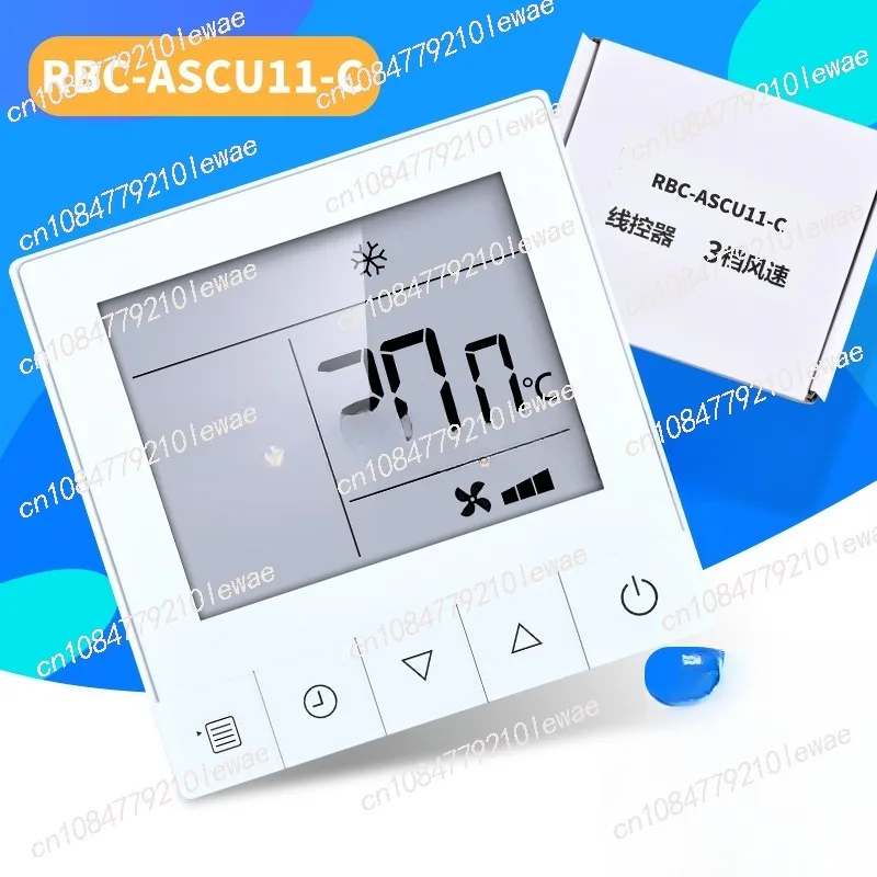 Suitable for TOSHIBA central air conditioning line controller RBC-ASCU11-C control panel 86 type LCD screen