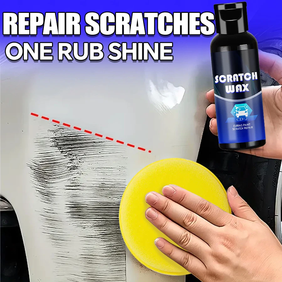 Car Scratch Remove Automobile Polishing Paste Pickup Trucks Body Paint Smooth Care Sponge Broken Scratchs Repair Refurbishment