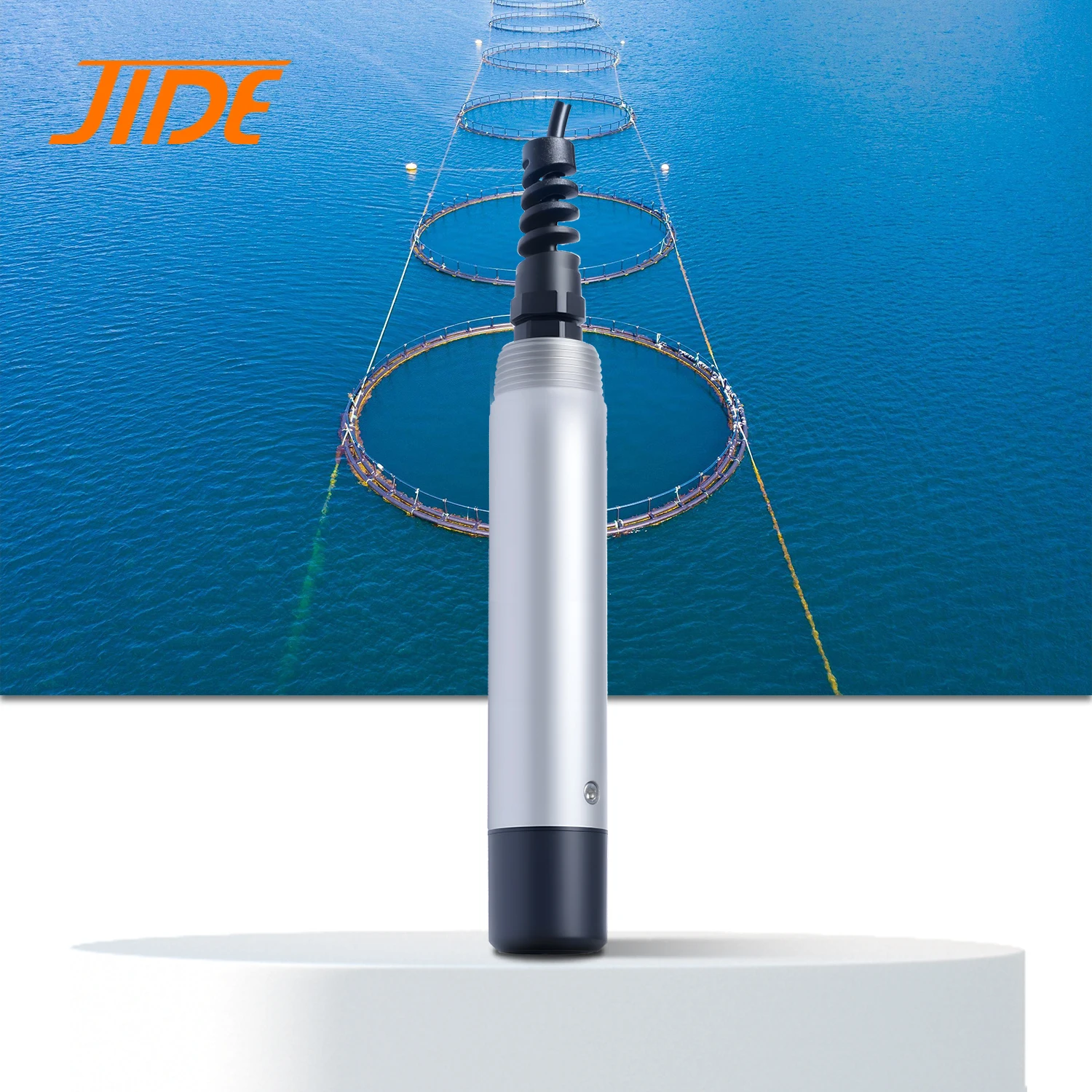 JIDE ECA-FDO Industrial RS485 Modbus Digital Dissolved Oxygen Meter OEM Customizable DO Sensor Probe for Water Analysis