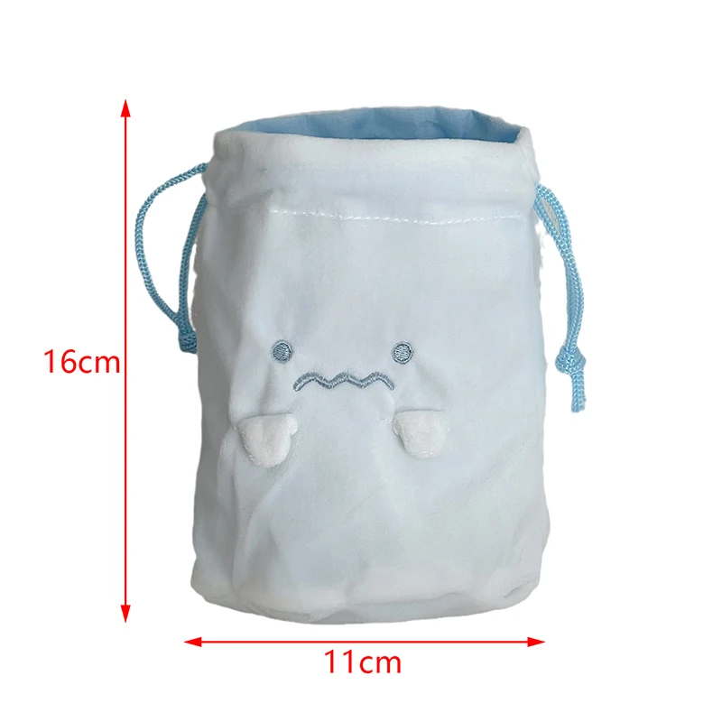 Cartoon Drawstring Bag Cute Japanese Stationery Bag Debris Storage Bag Portable Dustproof Jewelry Candy Gift Packing Pouch