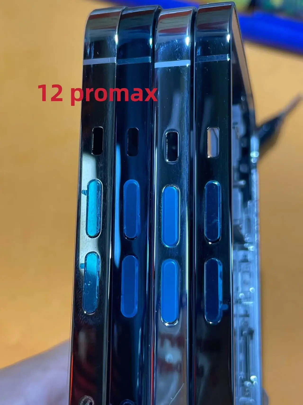 12 promax housing with flex,with button and sim tray