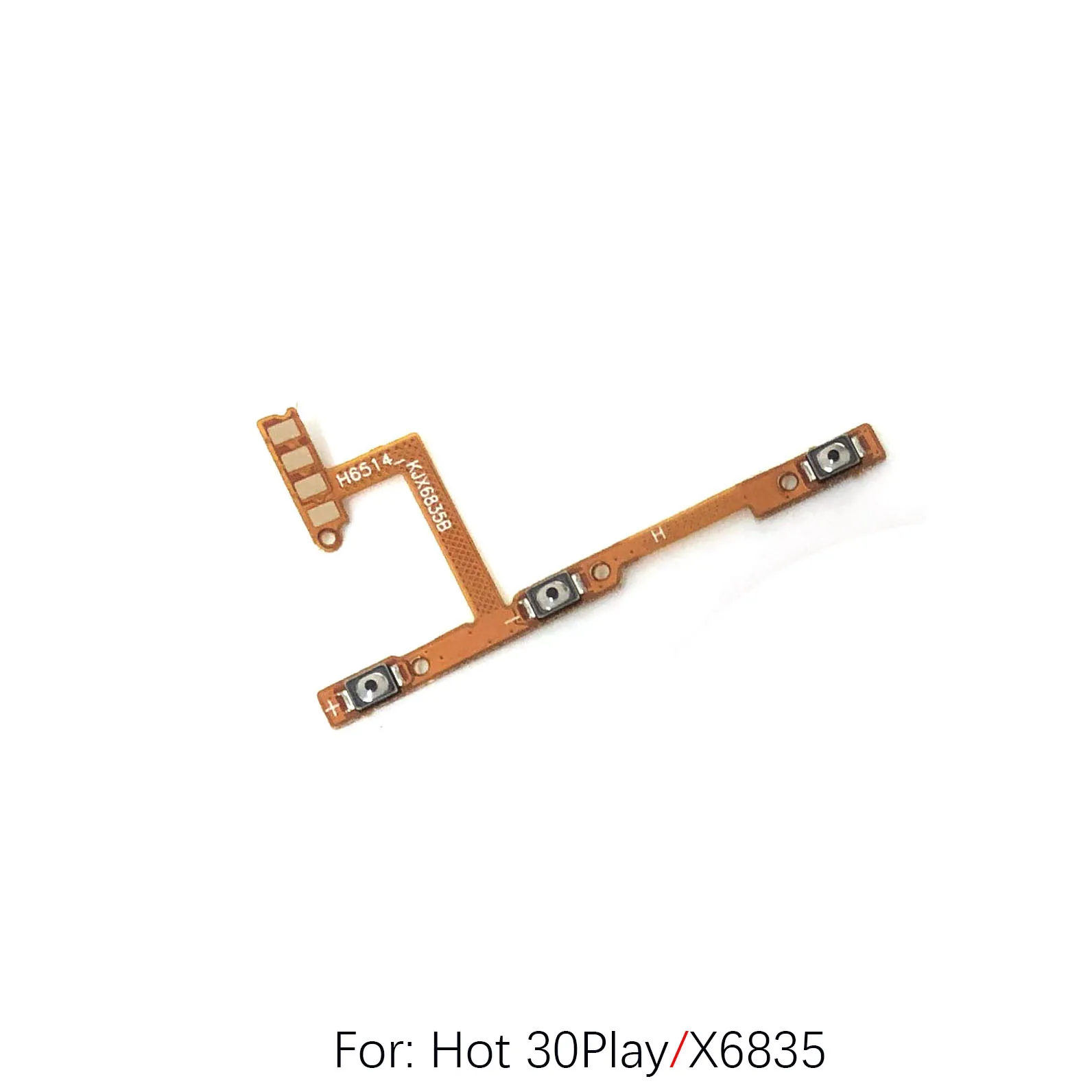 Power Button volume Flex Cable For infinix Hot 20 20Play Hot30 S3X On OFF Side Keys X666B X655C X6825 X6827 X6831 X669C X6835