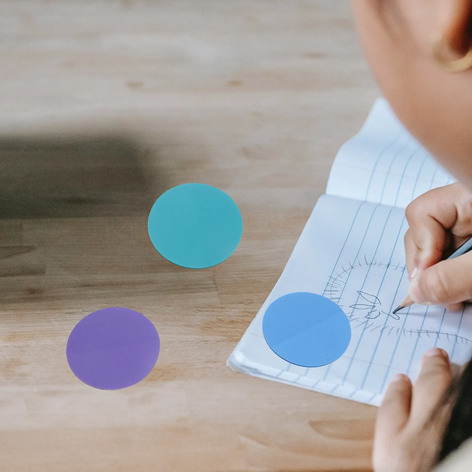 

10pcs Sticky Page Markers Transparent Book Tabs Portable Highlight Stickers For Office Study Notes Reading Learning Accessories