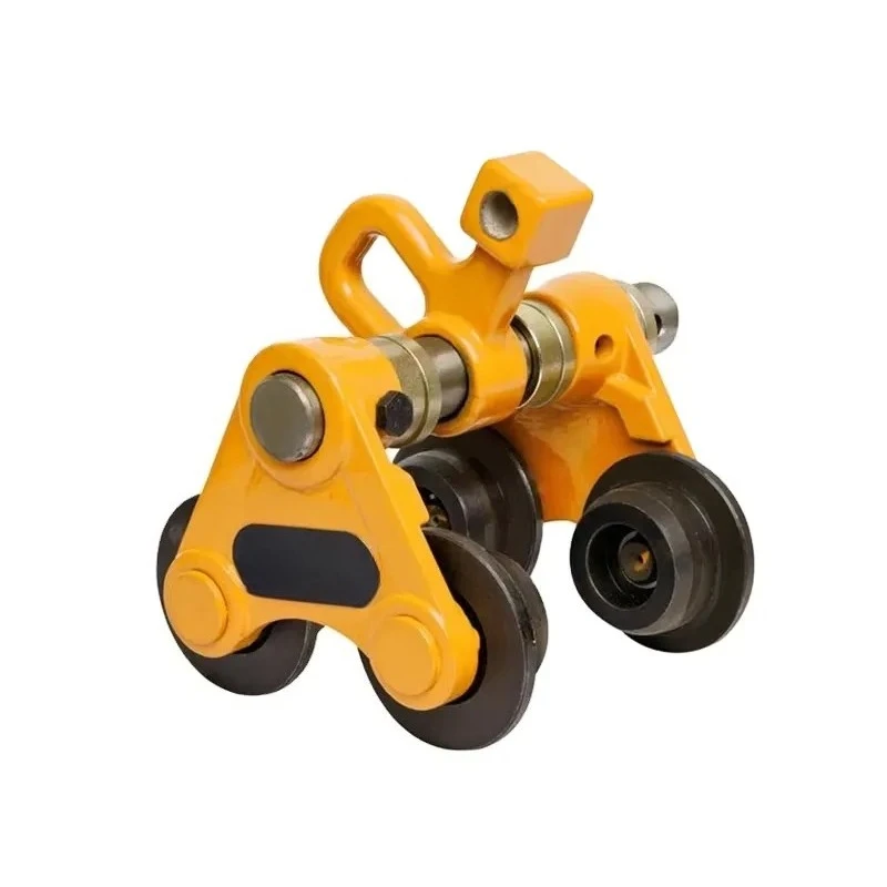 Manufacture Use Hand Push 1ton-10ton Manual Beam Plain Trolley Fabricacao Use Mao Empurre Manual Viga Carrinho Simples