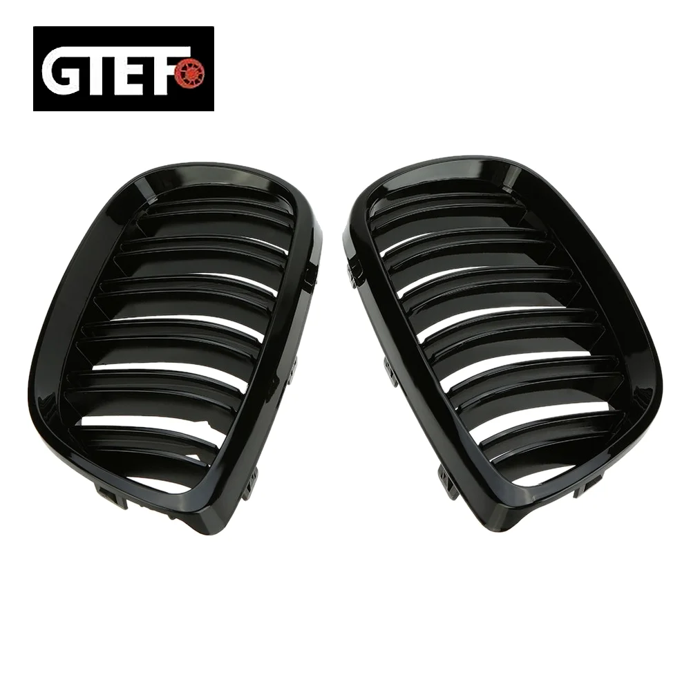 Front Kidney Grille For 2006-2009 BMW 3 Series E92 E93 M3 325xi 320i 325i 325i 328i 330i 335i Racing Grill Kidney Grille