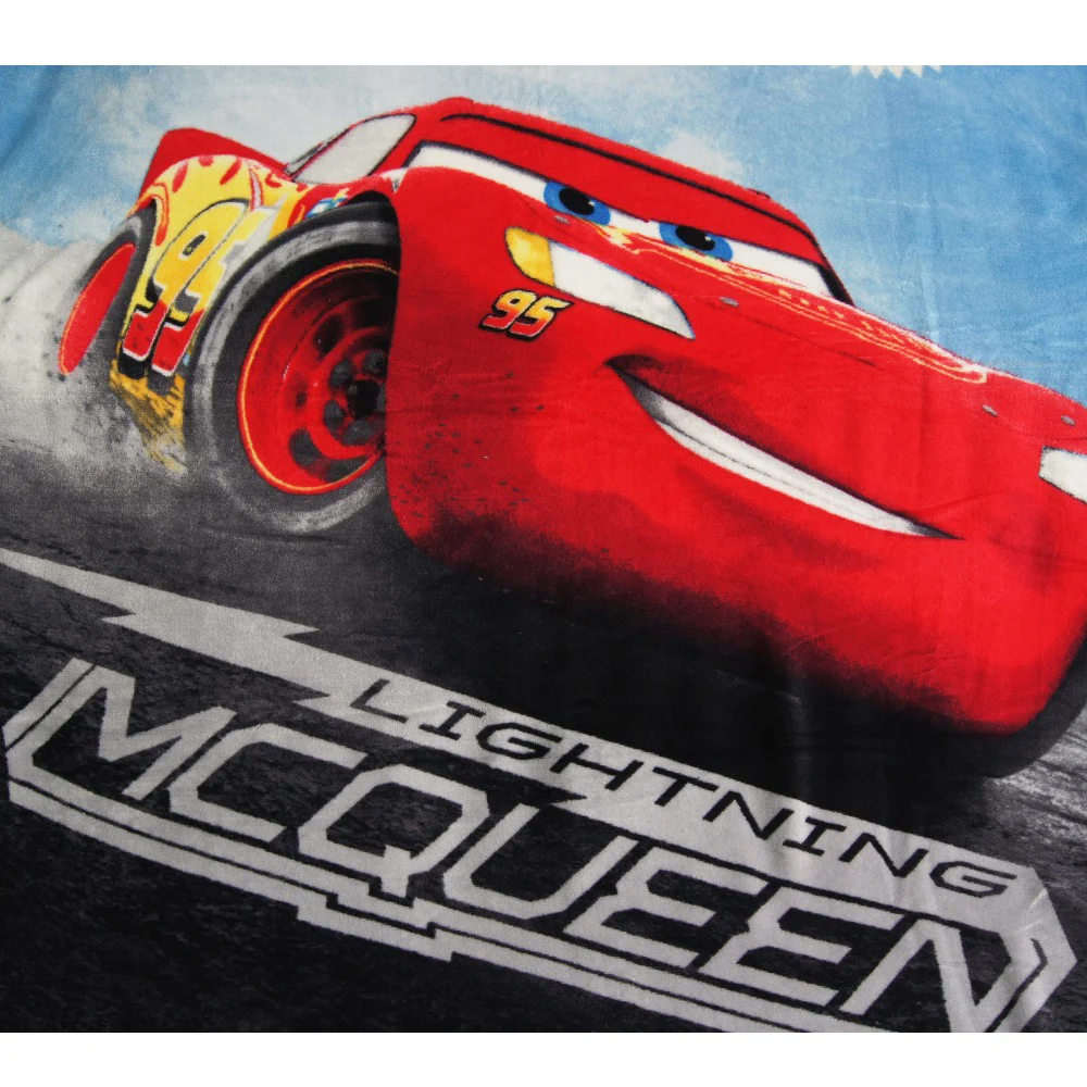 Anime Cute Lightning McQueen Cars 95 Blanket Throw Plane Sofa Cartoon Super Soft Blankets for Kids Gift 117x152cm