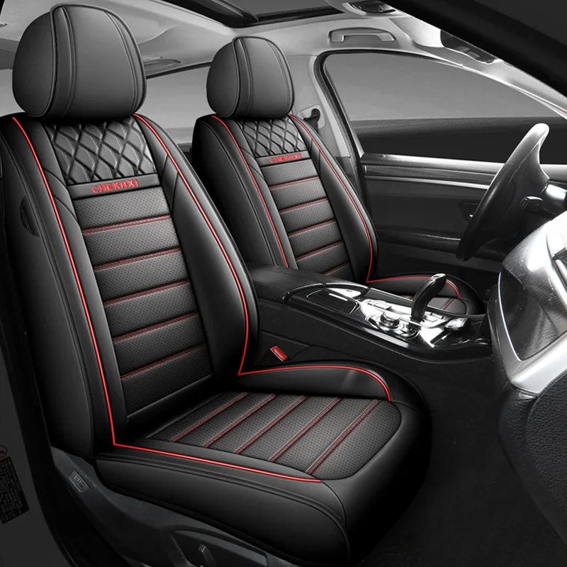 

Универсальный чехол на автомобильное сиденье для VW Golf Passat B5 B6 B7 B8 CC Touran Tiguan Toureg Touareg T-ROC Polo Jetta, автомобильные аксессуары