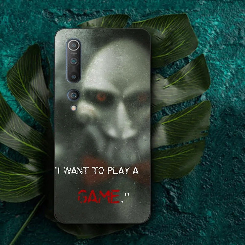 Saw Jigsaw Killer Hhorror Phone Case For Redmi Note 4 X 5 A 6 7 8 T 9 9S 10 11 11S 11Epro Poco M3 Pro