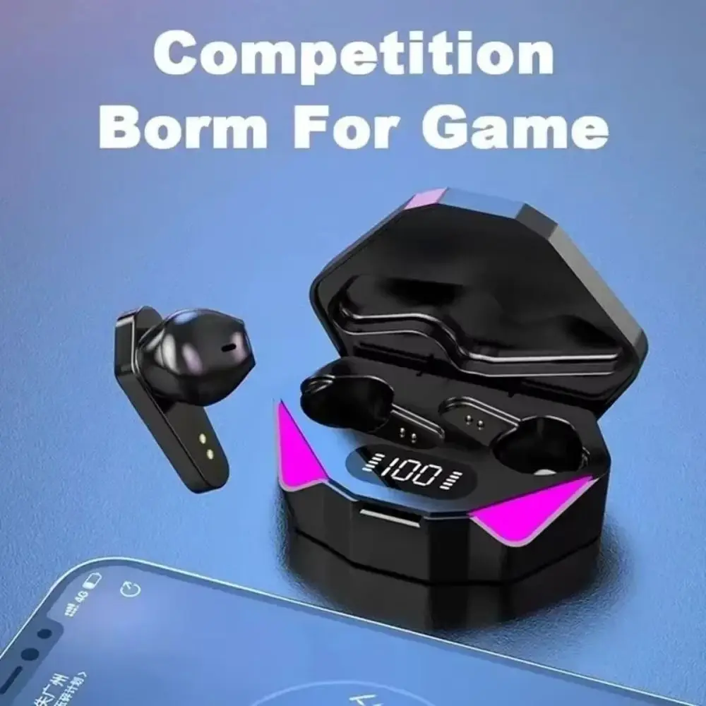 

X15 Wireless Earbuds LED Display with Charging Case Wireless Blue Tooth Earphones Lightweight Bluetooth V5.0