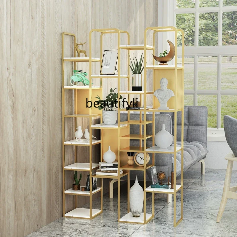 

Living room shelves household entrance partition screen bedroom simple wall floor bookshelf