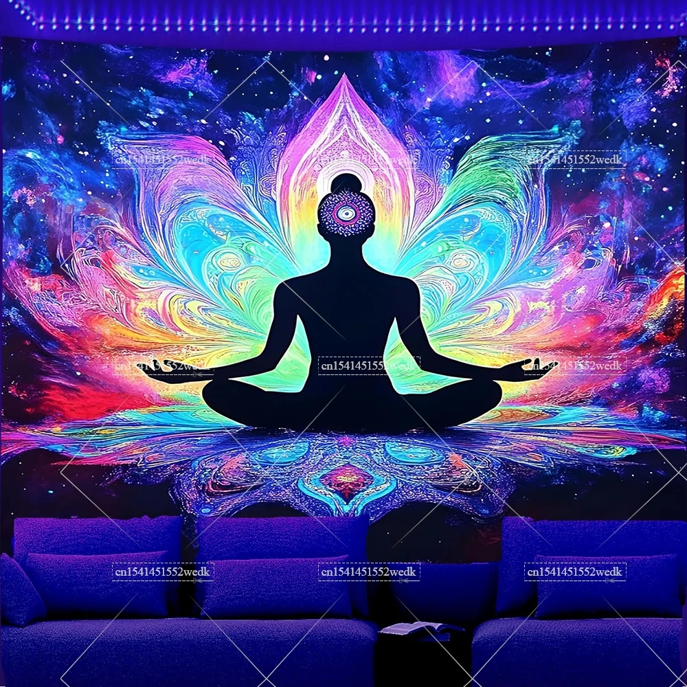 Blacklight Tapestry Zeven Chak - Wall Scroll Tapestry recensie en prijs