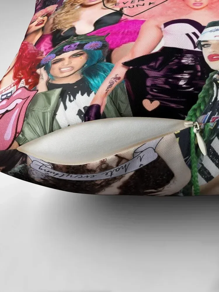 Adore Delano collage Throw Pillow Christmas Pillows Decorative Pillow Covers For Sofa Cushions For Sofa bed pillows pillow