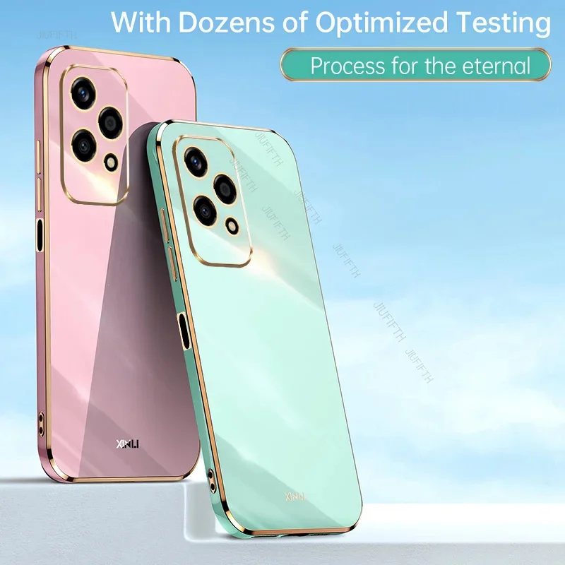 6d chapeamento caso para huawei honor 200 lite ultra fino tpu gel casos de telefone anti-choque macio rongyao x8b x9b x7b capa traseira fundas