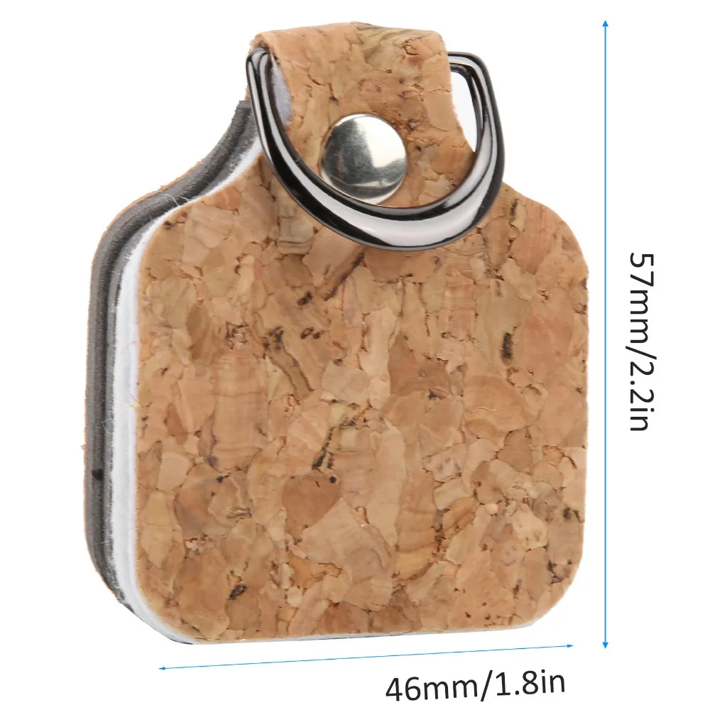 المحمولة 2 في 1 خيط صنارة الصيد الأنظف 57 × 46 مللي متر مع D-مقاطع الصيد زعيم مستقيم البني الصيد زعيم الأنظف يطير الصيد