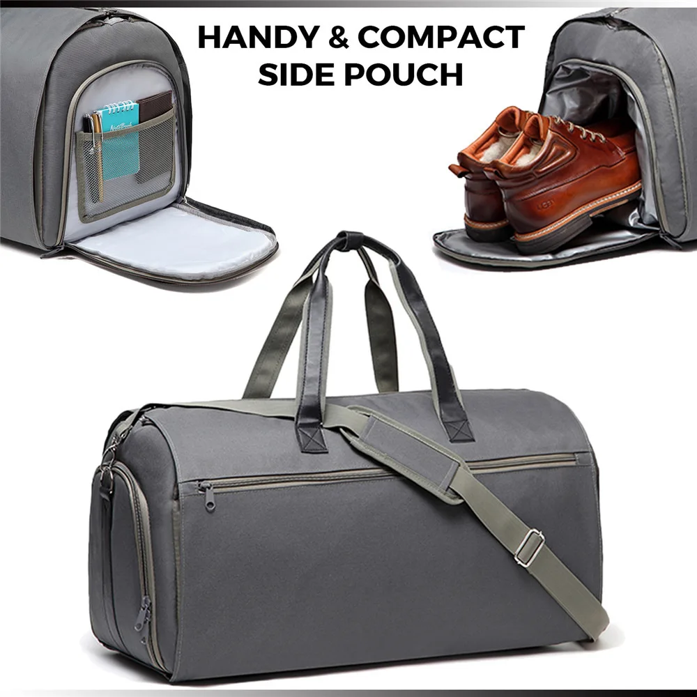 suit bag for male large capacity business travel fitness female single shoulder diagonal cross luggage rolling garment handbag