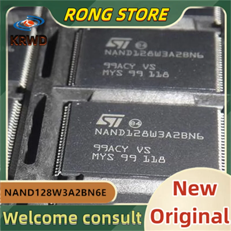 

5 шт., NAND128W3A2BN6 NAND128W3A2BN6E NAND128W3A TSOP48, новый и оригинальный