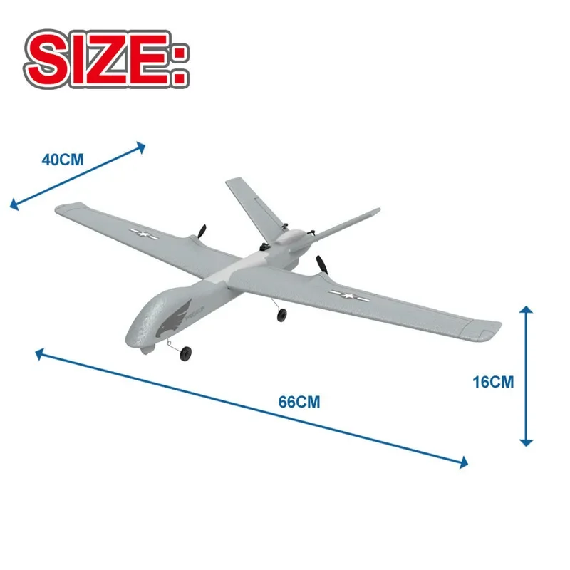 RC Flugzeuge Z55 Dreikanaliges Raubtier Segelflugzeug Starrflügel Epp Schaum Elektrisches Modellflugzeug Fernbedienung Flugzeugspielzeug