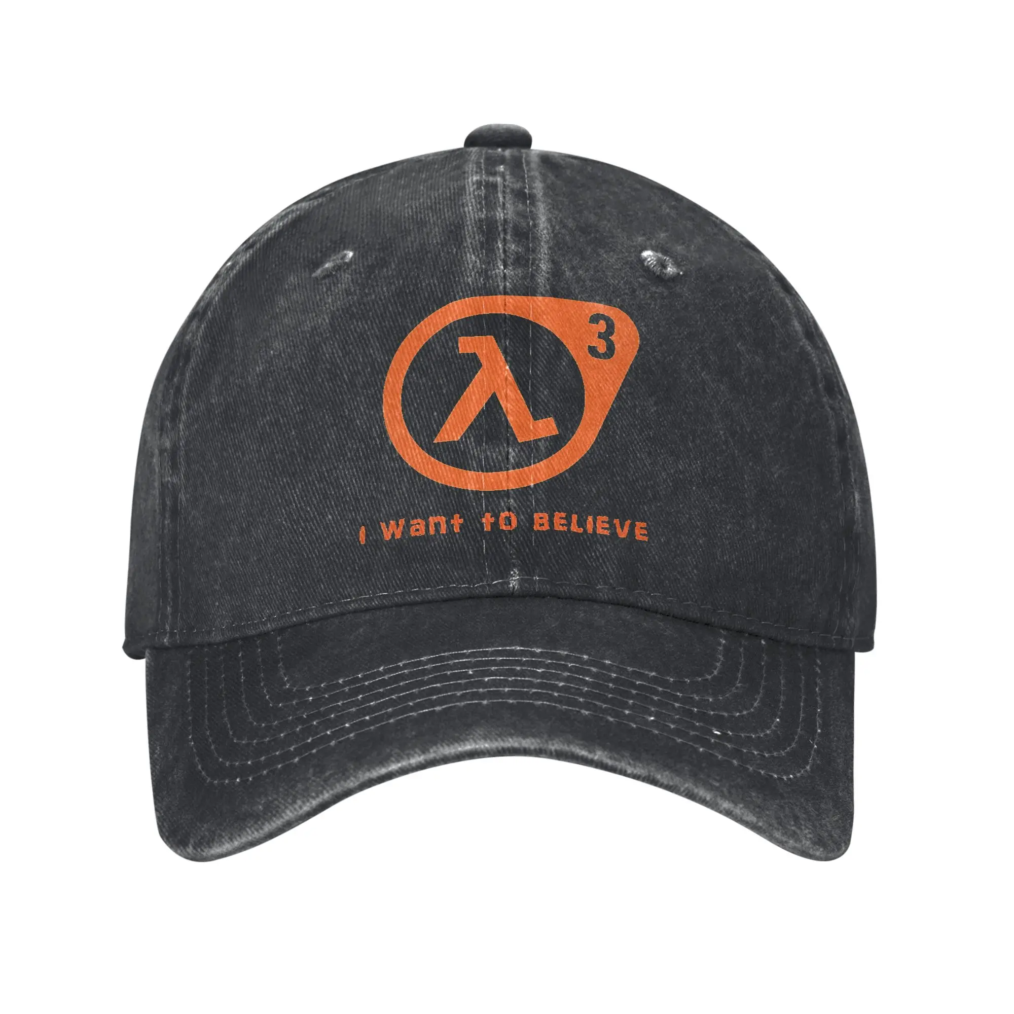 Half Life I want to believe Casual Baseball Cap Summer High Quality Outdoor Gym Snapback Cap Unisex Men Trendy Baseball Caps