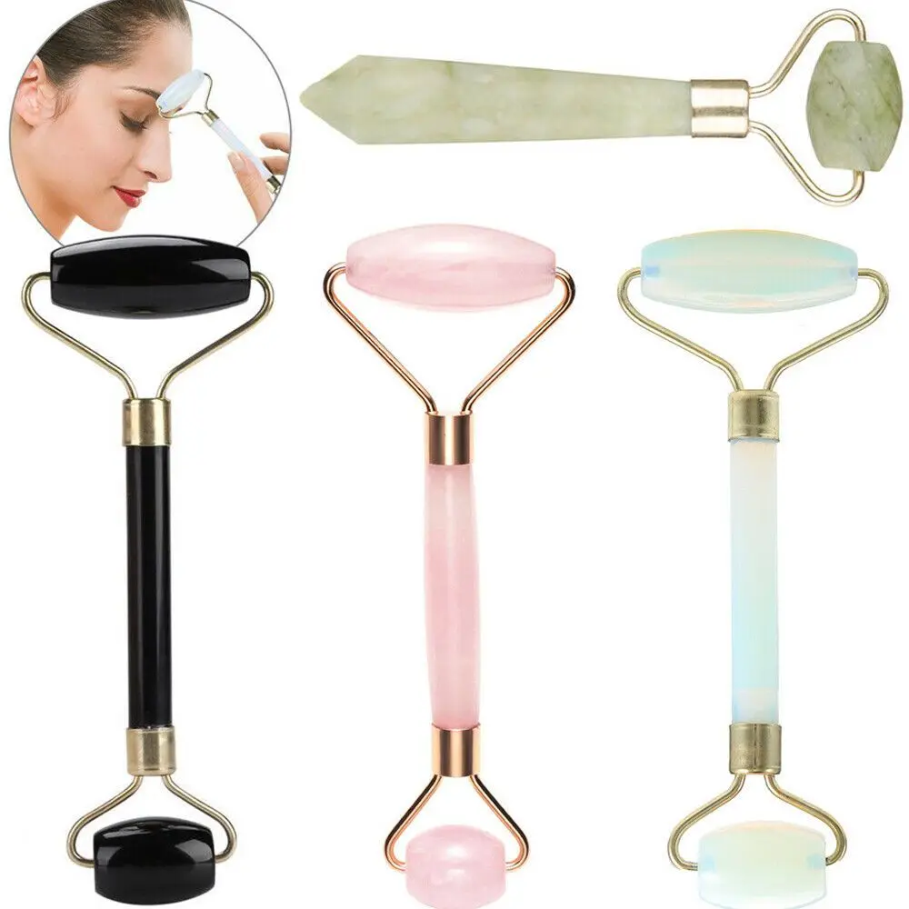 Natural Quartz Beauty tool Neck Massager Tool Face Massager Body Guasha Board