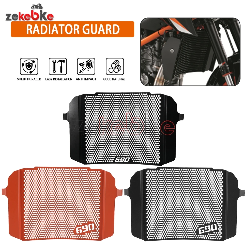 

Motorcycle Accessories Radiator Guard Protector Grille Cover For 690 DUKE R DUKE/R 690 2012 2013 2014 2015 2016 2017 2018 2019