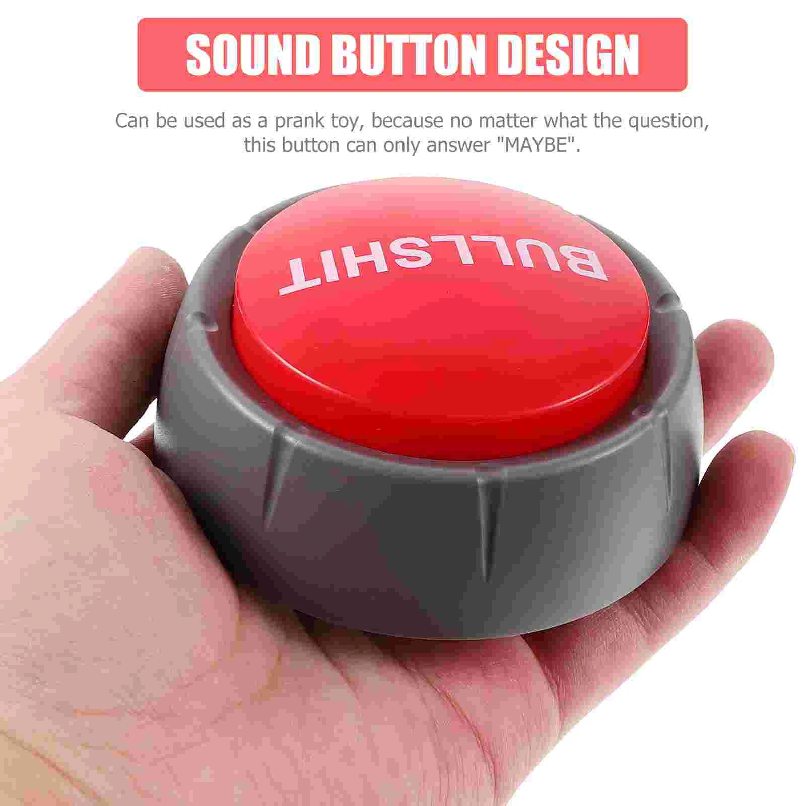 Noise Generator Prank Button Party Sound Trick Mini Electronic Toy Air Horn Abs Voice Answering Toys