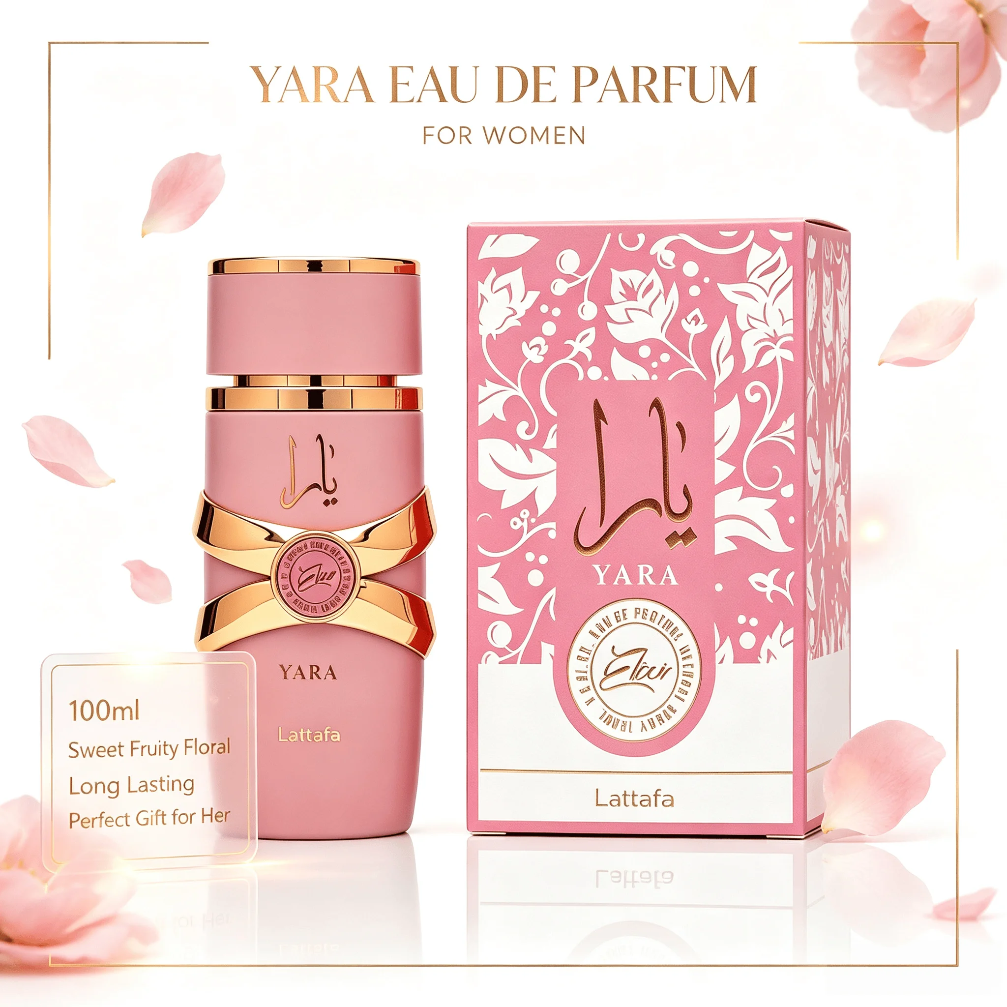 Yara Perfume Fragrance - Lattafa Yara Eau De Parfum pour