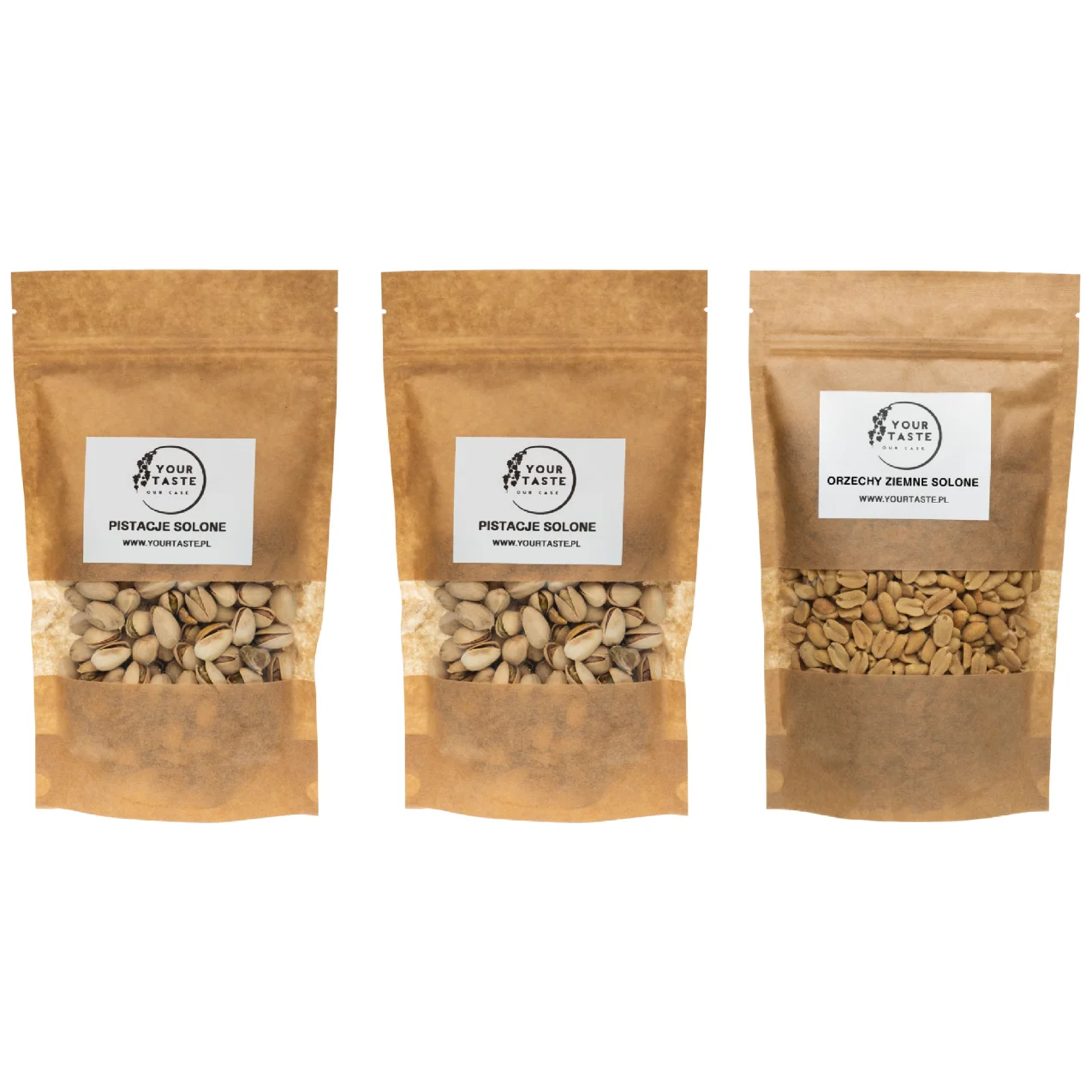 Set-2x Pistacchi Salati 500g + Arachidi Salate 500g
