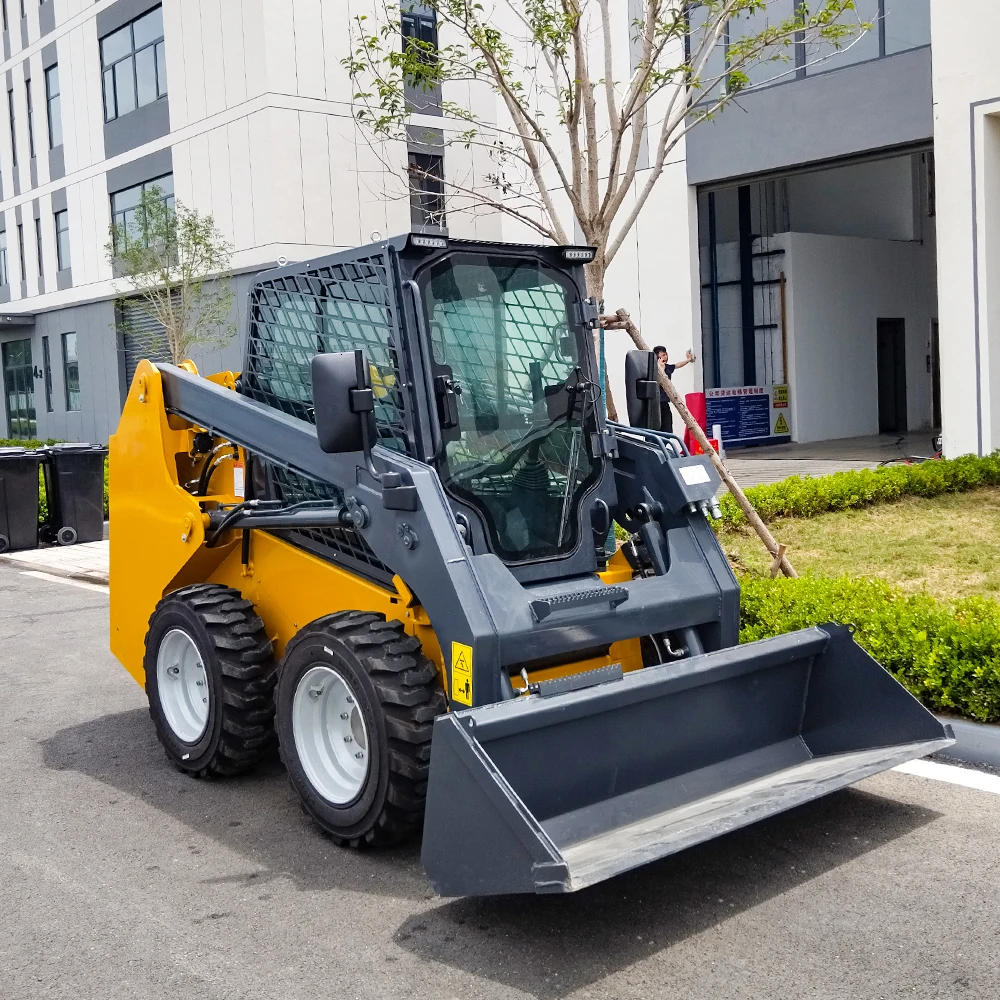 YG-S55 미니 스키드 스티어 로더 맞춤 제작, 고품질 베스트셀러 스키드 스티어 로더 디젤 휴대용 다기능 휠 로더
