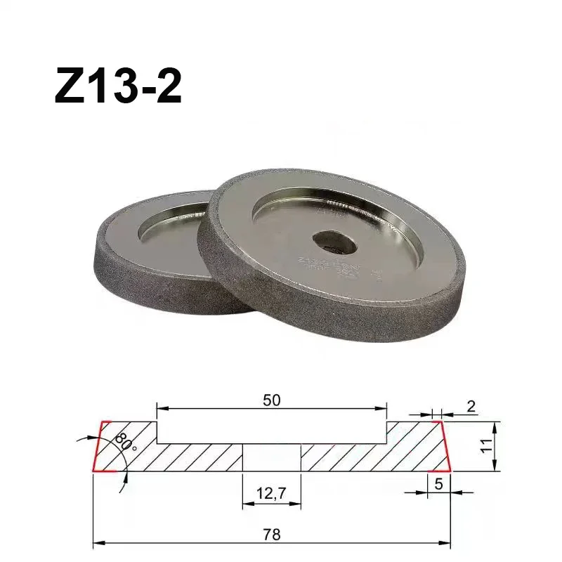 الحفر والطحن القاطع مخصص عجلة طحن بتصميم ماسة MR 26A/D E20 13Q D13 Z13-2 SDC/CBN230