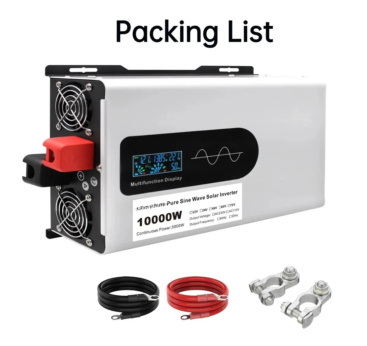 

Pure Sine Wave Power Inversor Solar 24 Volt off Grid Inverter Generator 12v 24v 48v 220v 230v 10000w 6000w 5000w 4000w CE