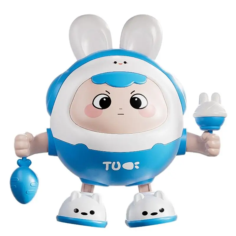 Electric Dancing Rabbit Toy Walking Bunny Toy Cute Swing Electronic Pet Toddler Interactive Toys With Sing Dance For Early