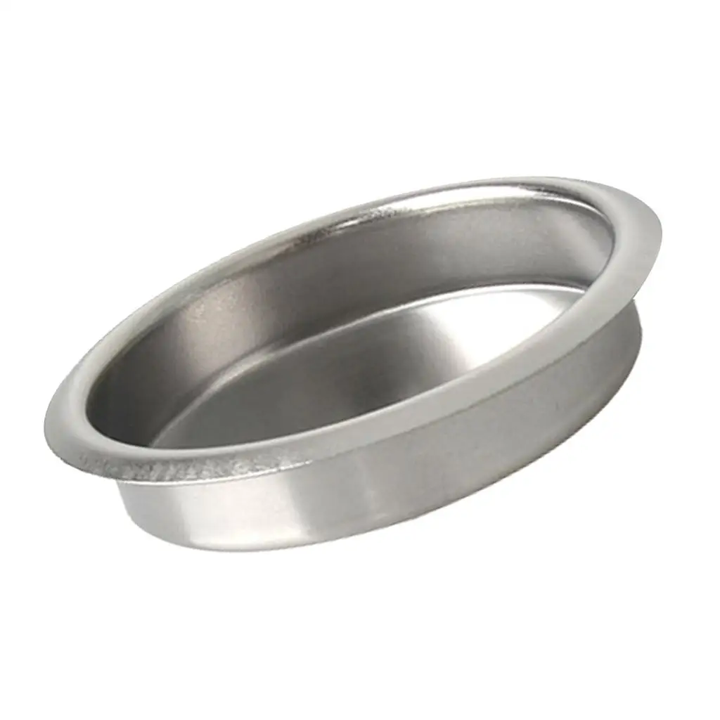Espresso Machine Cleaning Disk 58mm Stainless Steel Blind Filter Basket Insert for Home Coffee Maker