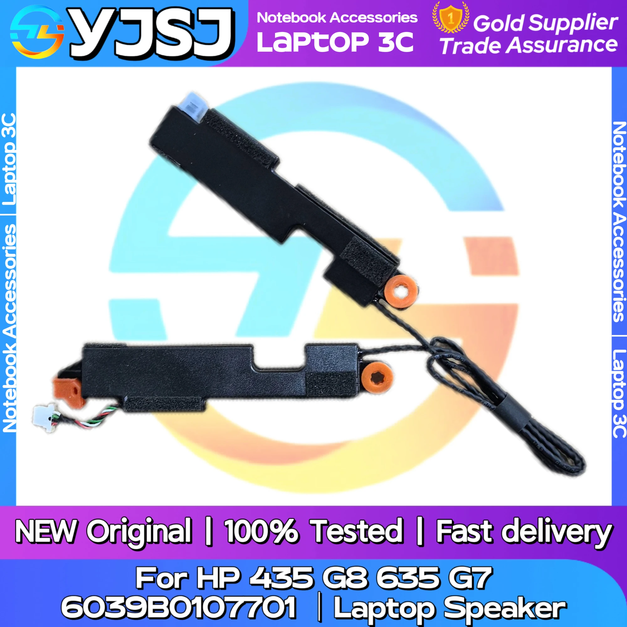 

New Original Laptop Notebook Audio Speaker For HP 435 G8 635 G7 built-in speaker horn audio 6039B0107701