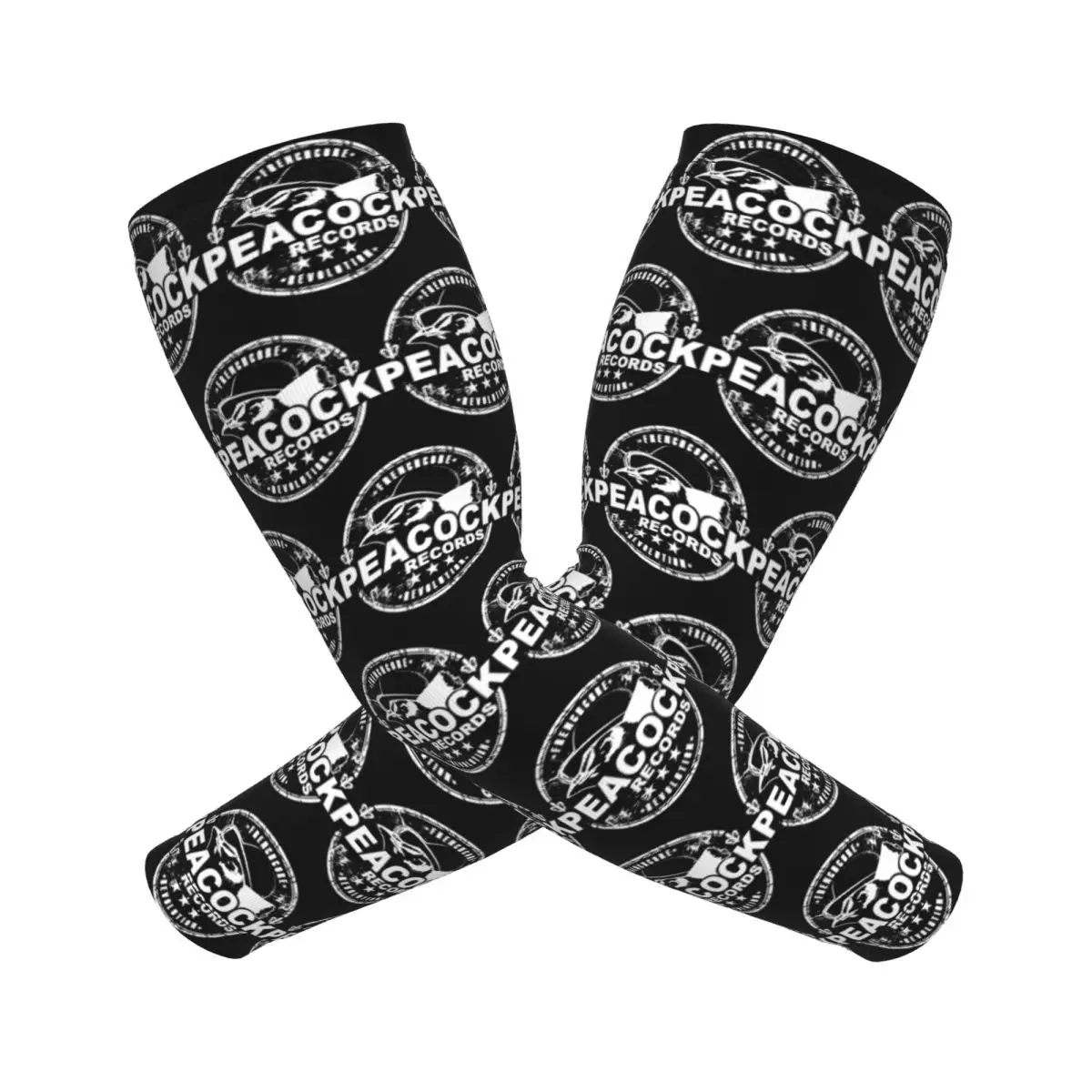 Dr.Peacock アームスリーブ メンズ レディース 日焼け止め UVカット タトゥーカバーアップ スポーツ冷却 サイクリング