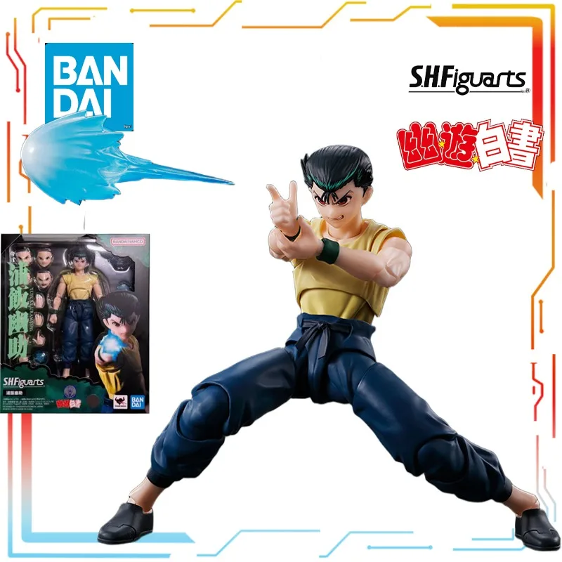 バンダイ SHF 完成品可動比例人形シリーズ幽☆遊☆白書アニメ Pu Fanyouzhu おもちゃモデルフェスティバルギフト男の子向け