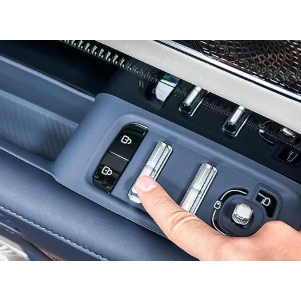 LH RH Brand New Interior Silicone Accessories for Zeekr 9X Door Handle Storage Box Trim Pad Front Rear Left Right 1set