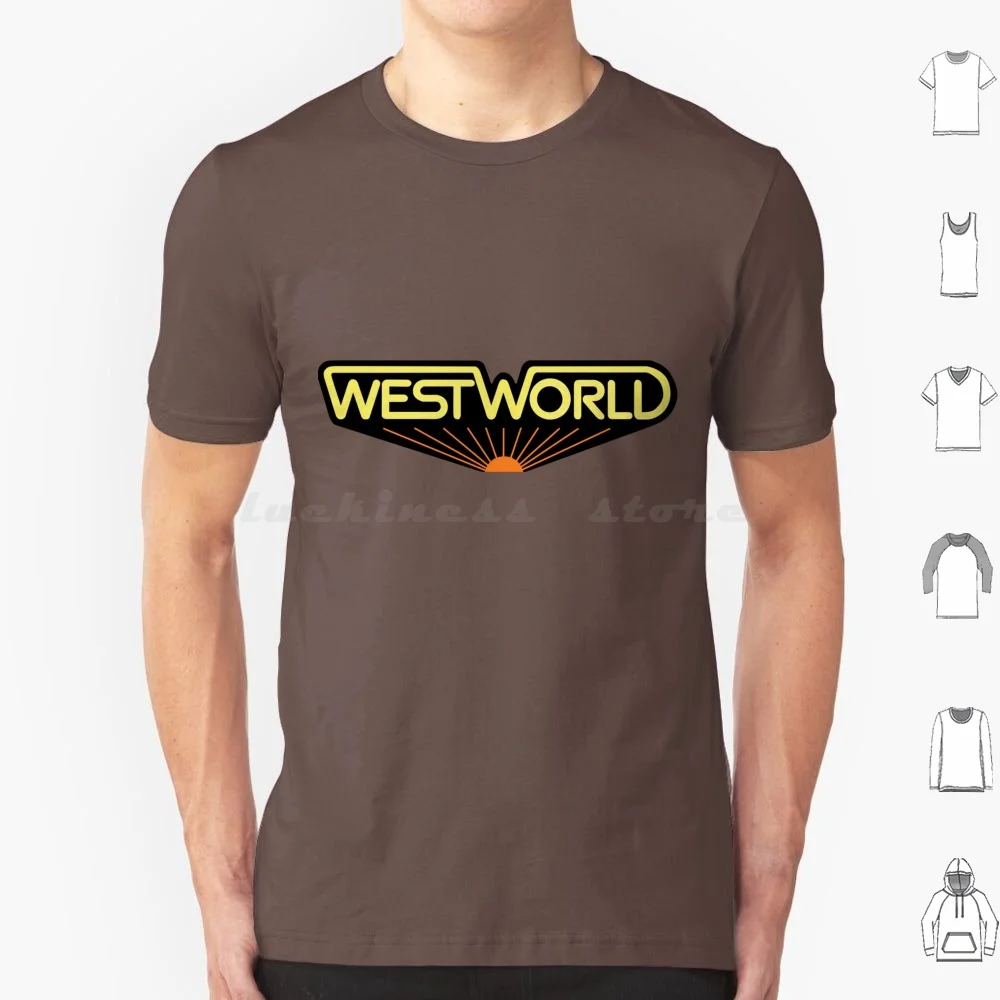 1973 Original Logo T Shirt Men Women Kids 6xl 1973 Wild West Tv Film Cult Yul Brynner Sci Fi Hosts Robots Cowboy Androids