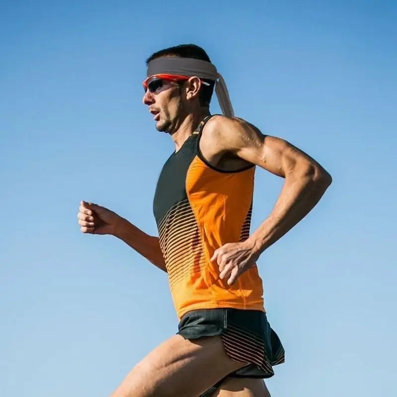 31BB Elastic Sports Headbands For Men And Women Comfortable Elastic Sweatbands For Running Yoga And Outdoor Activities