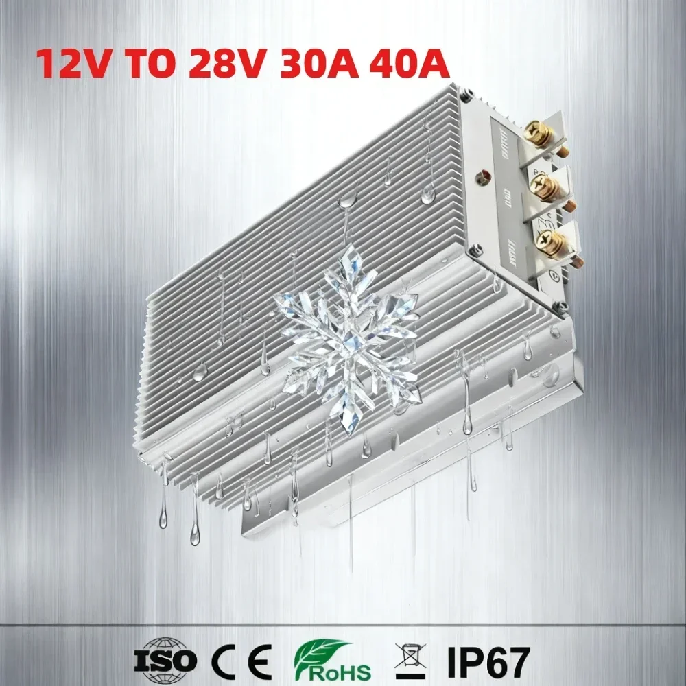 12V TO 28V 30A 40A DC DC STEP UP CONVERTER Reliable Product Boost Converter High Quality for Cars Solar RoHS CE Certificated