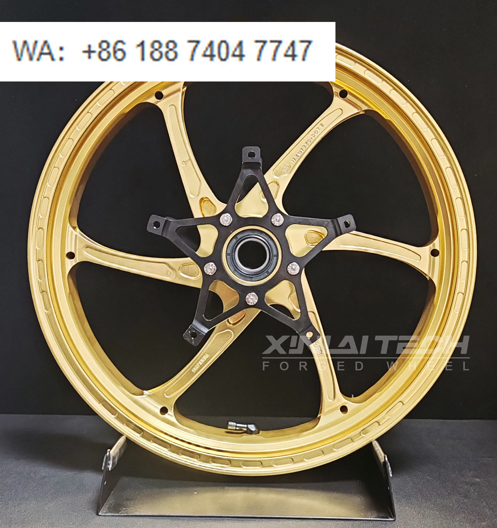 XL High Performance Forged Anodized Motorcycle Wheels 17x3.5 17x6.0 Billet Aluminum Rims for  R NineT Racer Wheels Rims