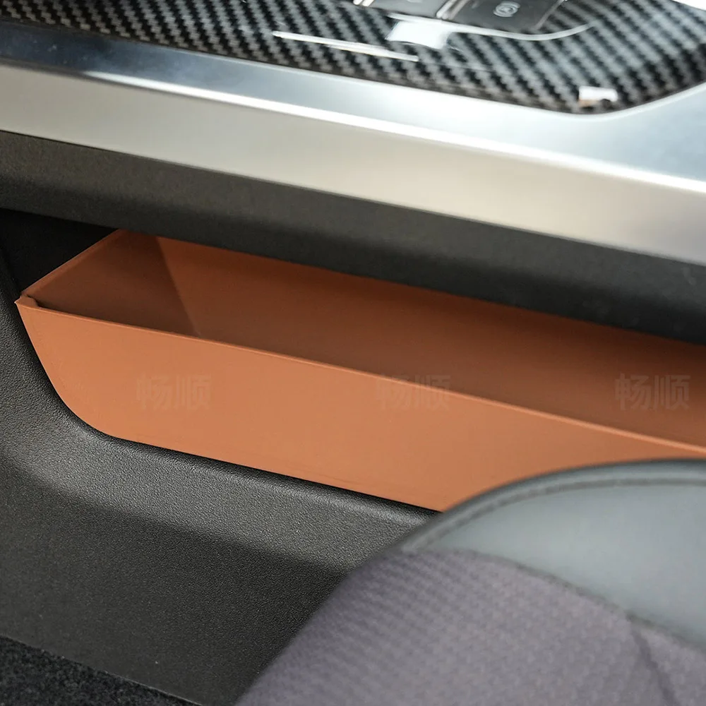 Car Armrest Box Lower Storage Grid Center Console Lower Storage Boxes on Both Sides Modification For BAIC 212 T01