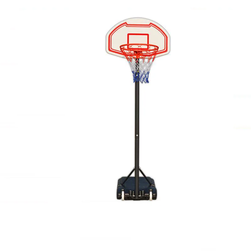 2025 Sistema porta basket portatile per canestro da basket regolabile in altezza per adolescenti con base e ruote stabili