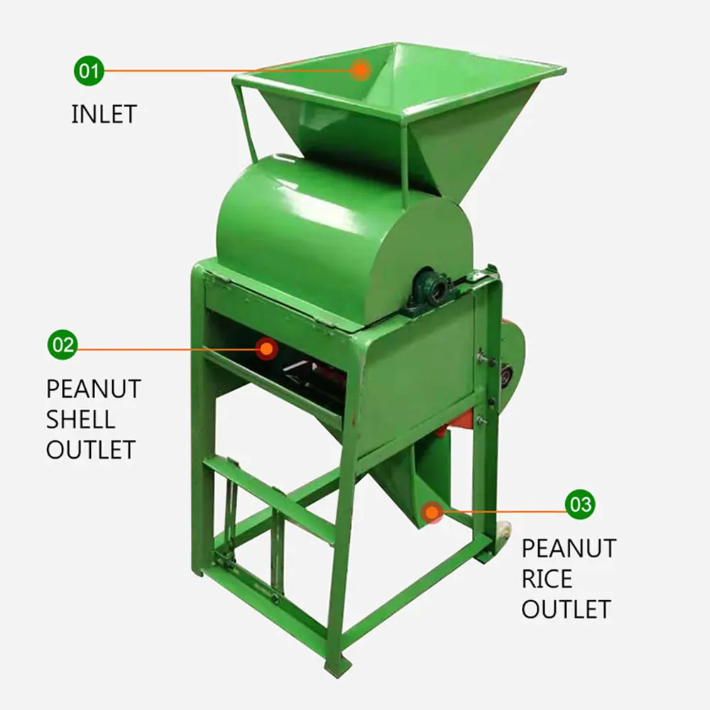 Electric Automatic Peanut Peeling Processor Commercial Machine for Business Use - Efficient Peeling Tool
